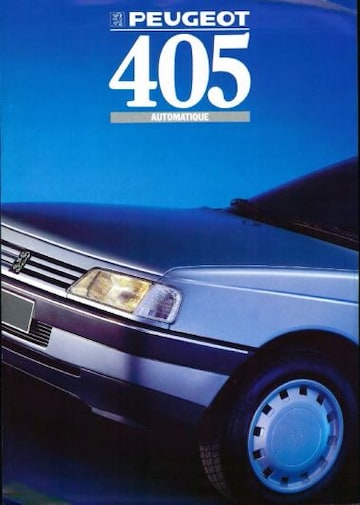 Brochures Peugeot 405 - Folders