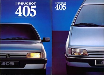 Brochures Peugeot 405 - Folders