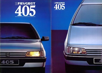 Brochures Peugeot 405 - Folders