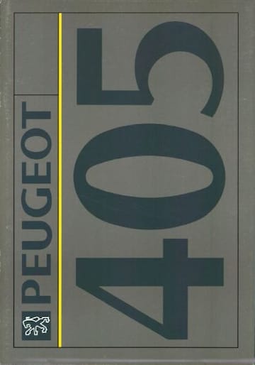 Brochures Peugeot 405 - Folders