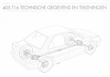 Brochures Peugeot 405 - Folders
