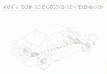 Brochures Peugeot 405 - Folders