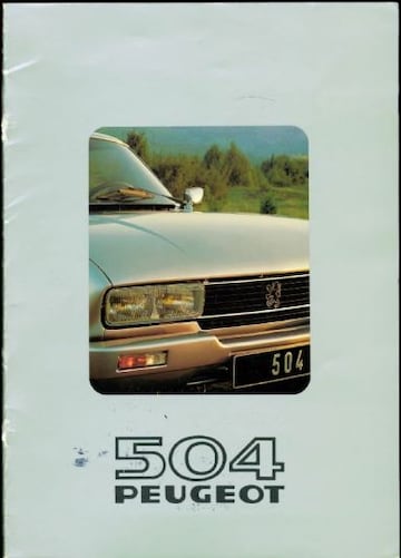 Brochures Peugeot 504 - Folders