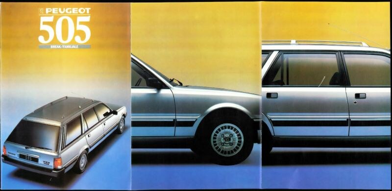 Peugeot 505 Break,familiale Gl,gld,gr,grd,gti
