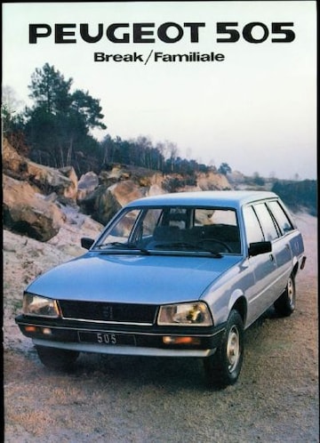 Brochures Peugeot 505 - Folders