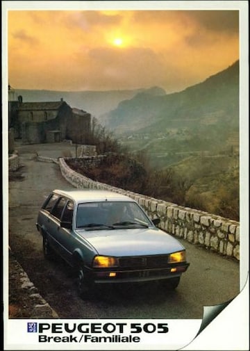Brochures Peugeot 505 - Folders