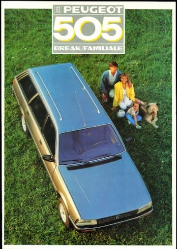 Brochures Peugeot 505 - Folders
