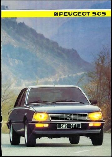 Brochures Peugeot 505 - Folders