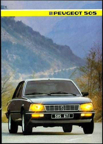 Brochures Peugeot 505 - Folders