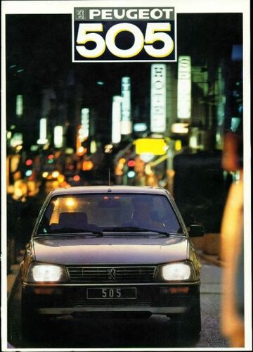 Brochures Peugeot 505 - Folders