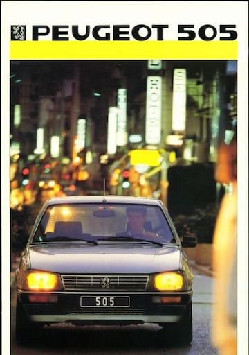 Brochures Peugeot 505 - Folders