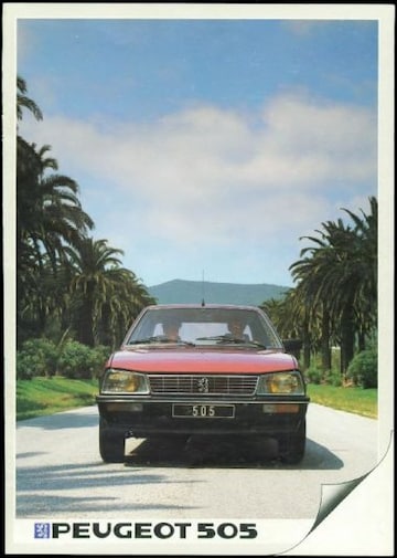 Brochures Peugeot 505 - Folders
