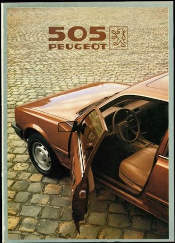Brochures Peugeot 505 - Folders