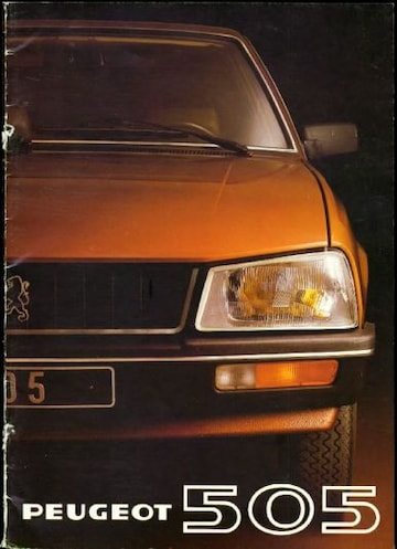 Brochures Peugeot 505 - Folders