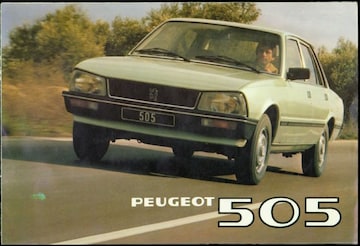 Brochures Peugeot 505 - Folders