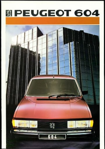 Brochure Peugeot 604
