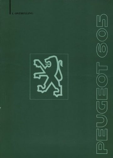 Brochures Peugeot 605 - Folders