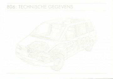 Brochures Peugeot 806 - Folders