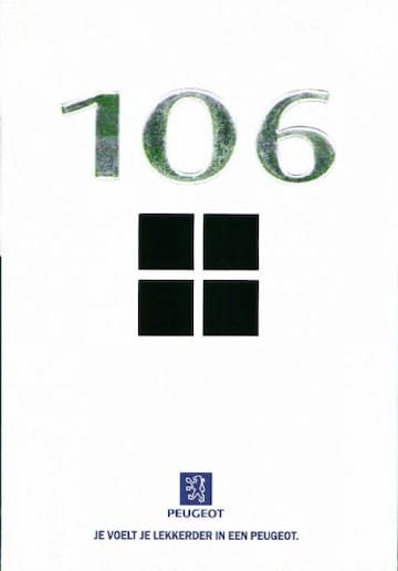 Brochure Peugeot 106