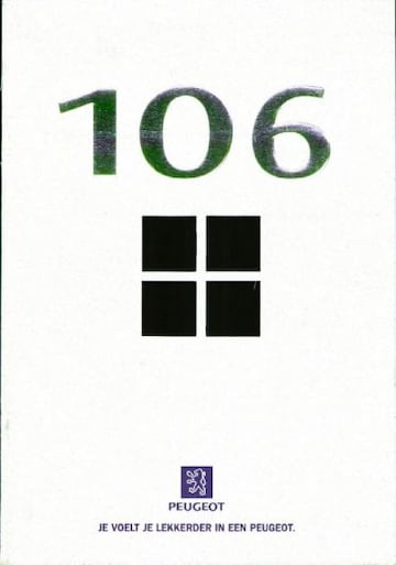 Brochures Peugeot 106 - Folders