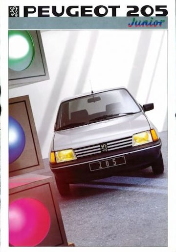 Brochures Peugeot 205 - Folders