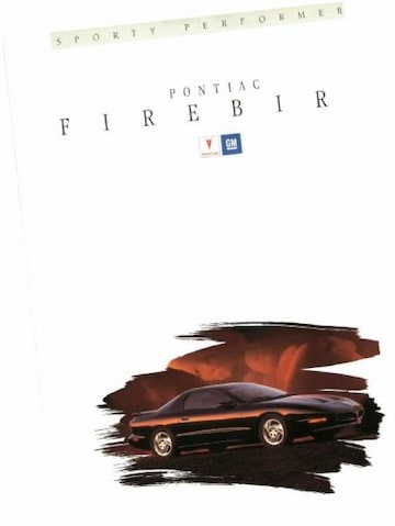 Brochures Pontiac Firebird - Folders