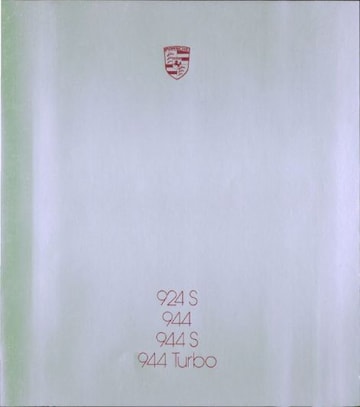 Brochures Porsche 924 - Folders