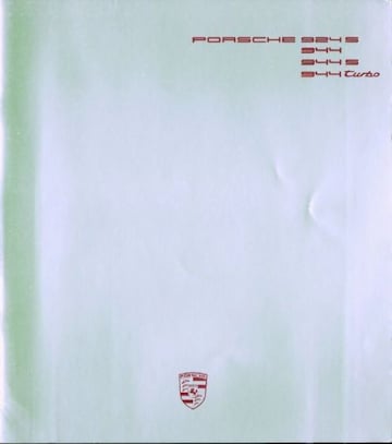 Brochure Porsche 924
