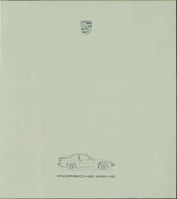 Brochures Porsche 924 - Folders