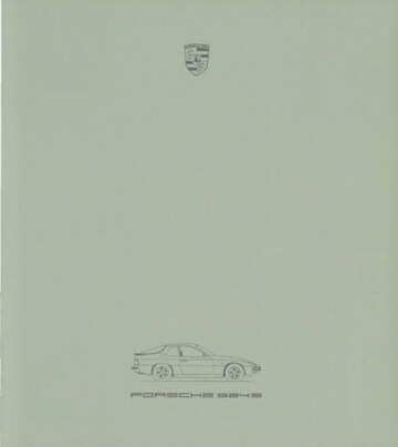 Brochures Porsche 924 - Folders