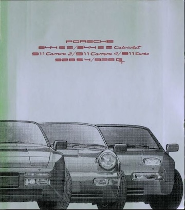 Brochure Porsche 944