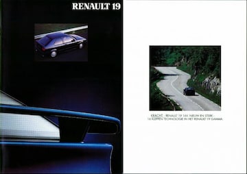 Brochures Renault 19 - Folders
