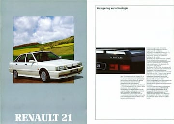 Brochures Renault 21 - Folders