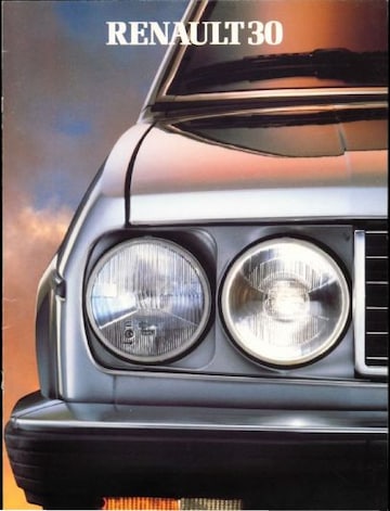 Brochures Renault 30 - Folders