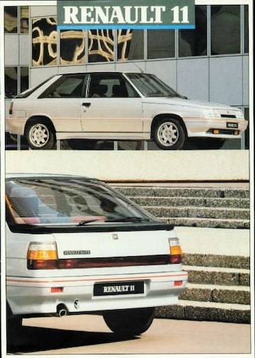 Brochures Renault 11 - Folders