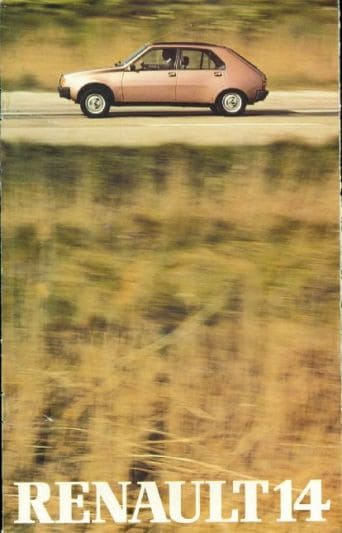Brochures Renault 14 - Folders
