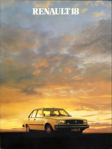 Brochures Renault 18 - Folders