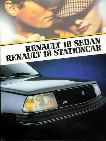 Brochures Renault 18 - Folders