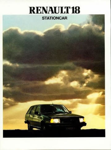 Brochures Renault 18 - Folders