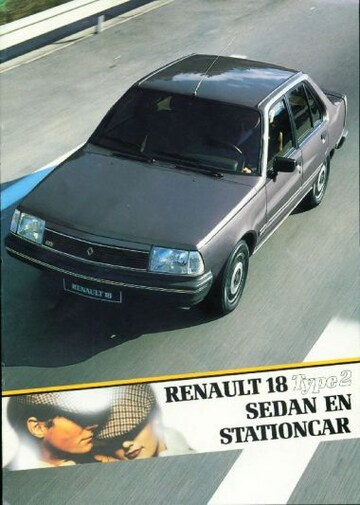 Brochures Renault 18 - Folders