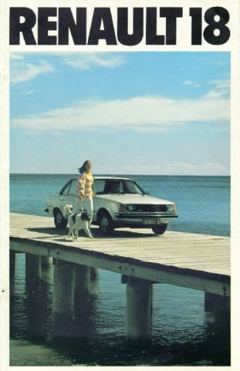 Brochures Renault 18 - Folders