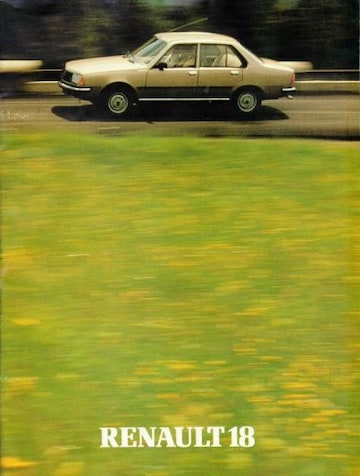 Brochures Renault 18 - Folders