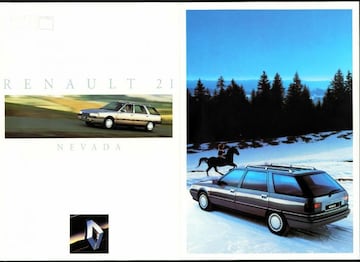 Brochures Renault 21 - Folders