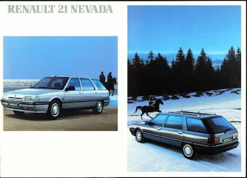 Brochures Renault 21 - Folders