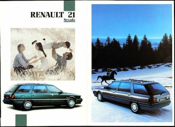 Brochures Renault 21 - Folders