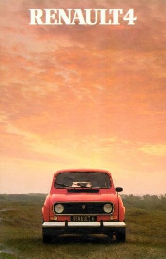 Brochures Renault 4 - Folders