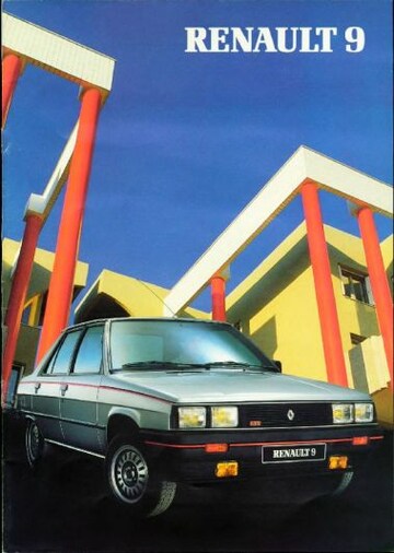 Brochures Renault 9 - Folders