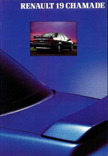 Brochures Renault 19 - Folders