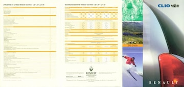 Brochures Renault Clio - Folders