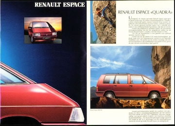 Brochures Renault Espace - Folders